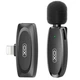 Мікрофон XO MKF08B Lightning Петличний бездротовий для смартфона 10 м для інтерв'ю/зйомки Чорний - зображення 1