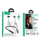 Наушники Bluetooth Hoco ES70 Wireless Comfort Magnetic бездротові вакуумні із мікрофоном для бігу та спорту 90H Bluetooth 5.3 500 мАч 0.9М Чорний - изображение 2