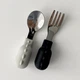 Набор детских столовых приборов HEORSHE Dark Gray - изображение 1