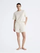 Футболка оверсайз женская Calvin Klein 123854030 M Молочная (1159796595) - изображение 3