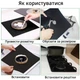 Защитная накладка на плиту многоразовая термостойкая черная 27х27см 1 шт - изображение 5