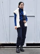 Жилет флисовый женский Uniqlo 356674537 M Белый (1159796425) - изображение 10