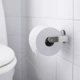 Держатель туалетной бумаги IKEA БРОГРУНД, нержавеющ сталь, 003.285.40 - изображение 2