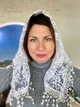 Праздничный платок Fashion Ангелина 80*80 см белый 2 - изображение 4