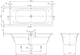 Ванна акрилова VILLEROY & BOCH Targa Style UBA170FRA2V-01 170х75 см - зображення 2