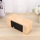 Настольные деревянные часы с беспроводной зарядкой UFT Wood Wireless clock - изображение 4