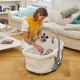 Кроватка Chicco Колыбель для новорожденного 5 в 1 Baby Hug Pro, серый (87076.40) - изображение 10