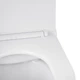 Унитаз подвесной KRONER Harz WHI493736 Rimless с сиденьем Soft Close дюропласт - изображение 6