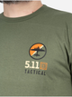 Футболка тактична 5.11 Tactical EMEA Bombs Away 76282-225 M Military Green (2000980629695) - зображення 3