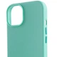 Шкіряний чохол Leather Case (AA Plus) with MagSafe (L) для Apple iPhone 12 Pro Max (6.7") Ice - зображення 5
