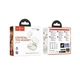 Навушники бездротові Hoco EQ3 Smart true wireless BT headset Milky White - зображення 5