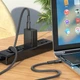 Кабель HOCO U110 Type-C to Type-C 60W charging data cable Black - изображение 4