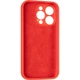 Чехол Fiji Silicone Case Full Camera для Apple iPhone 12 Pro бампер накладка с защитой камеры Red - изображение 3