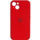 Чехол Fiji Silicone Case Full Camera для Apple iPhone 14 бампер накладка с защитой камеры Red - изображение 1