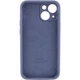 Чехол Fiji Silicone Case Full Camera для Apple iPhone 13 бампер накладка с защитой камеры Lavender Grey - изображение 2