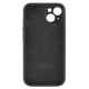Чехол Fiji Silicone Case Full Camera для Apple iPhone 13 бампер накладка с защитой камеры Black - изображение 2