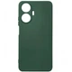 Чохол Fiji Full Soft Premium для Realme C55 протиударний бампер з мікрофіброю Dark Green - зображення 1