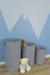 Корзина для іграшок WIGWAMHOME "Зигзаги", 65х35 см - зображення 3