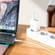 Адаптер мережевий HOCO Fuerza four-port charger C102A 4USB 28.5W блок білий - зображення 7