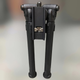 Сошки Magpul Bipod Sling Stud QD, цвет Черный, база крепления на антабку, MAG1075-BLK - изображение 1