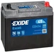 Автомобільний акумулятор EXIDE 45Ah/330A/P+ Excell (CN EB454) - зображення 1