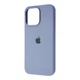 Чехол силиконовый Epic Premium Silicone Case Full Cover для Apple iPhone 15 Pro Max Lavender Gray - изображение 1