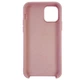 Чехол силиконовый Premium Silicone Case Full для Apple iPhone 11 Light Pink + Подарок защитное стекло ESD Mietubl для Apple iPhone - изображение 3