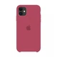 Чехол силиконовый Premium Silicone Case Full для Apple iPhone 11 Camelia + Подарок защитное стекло ESD Mietubl для Apple iPhone - изображение 2