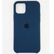 Чехол силиконовый Epic Premium Silicone Case Full для Apple iPhone 11 Dark Blue - изображение 1