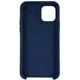 Чехол силиконовый Epic Premium Silicone Case Full для Apple iPhone 11 Dark Blue - изображение 2