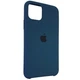 Чехол силиконовый Epic Premium Silicone Case Full для Apple iPhone 11 Dark Blue - изображение 4