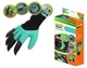 Перчатки садовые Синий Garden Genie Gloves с ногтями (YU8SH11847) - изображение 6