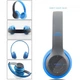 Беспроводные Bluetooth стерео наушники Синий HBQ MEGA BASS P47 с MP3 (SH777442) - изображение 5
