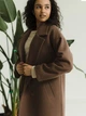 Пальто осіннє жіноче Seventeen 2133.5641 L-XL Коричневе (Sev2000000188300) - зображення 8