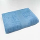 Махровий рушник середнього розміру з Бордюром GM Textile 50х90см 400г/м2 (Синій) - зображення 1