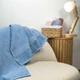 Рушник для рук та обличчя махровий з Бордюром GM Textile 40х70см 400г/м2 (Синій) - зображення 3