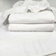 Махровий рушник середнього розміру з Бордюром GM Textile 50х90см 400г/м2 (Білий) - зображення 5