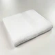 Банний махровий рушник з бордюром GM Textile 70х140см 400г/м2 (Білий) - зображення 1