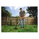 Тример садовий Black&Decker 18V, 2Ah, 25 см (ST182320) - зображення 3