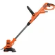 Тример садовий Black&Decker 0.45 кВт, ширина косіння 25 см, 7300 об/хв, вага 2.4 кг (BESTA525) - зображення 1