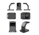 Бездротова зарядна станція 5 в 1 Earldom ET-WC37 15W для iPhone 12-15/AirPods/Apple Watch з годинником та підсвіткою | MagSafe | Fast Charger | Black | 777369 - зображення 6