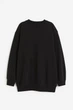 Світшот оверсайз чорний H&M 146-152см (400094615) - зображення 1