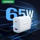 Сетевое зарядное устройство PD 65W UGREEN CD275 для быстрой зарядки White (90496) - изображение 11