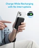 Портативний зарядний пристрій Anker PowerCore 5k 321 - 5000 mAh MagGo Wireless Black (a1616g11) - зображення 7