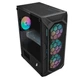 Корпус 1stPlayer x6-3g6p-1g6 Color led Black без бп - изображение 2