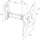 Кронштейн X-Digital Steel sa225 чорний - зображення 2