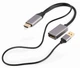 Адаптер Cablexpert HDMI — DisplayPort (M/F), 0.1 м, Black/Grey (A-HDMIM-DPF-02) ( чорний, сірий ) - изображение 1