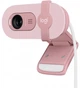 Веб-камера Logitech Brio 100 Rose (960-001623) Рожевий - зображення 1