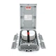 PON - box Merlion ML-OP-S220-SC 24-канальний, SC Simplex adapter, матеріал ABS, IP65 - изображение 1