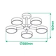 Светодиодный светильник Ardero AL6195ARD 65W SCANDY - изображение 6